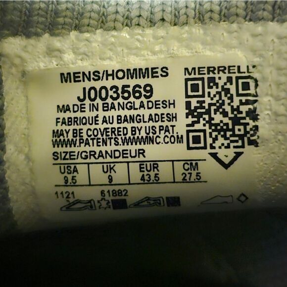 MERRELL Men's Jungle Moc Explorer Coyote Slip-On Shoes - Size 9 1/2 - Picture 9 of 9